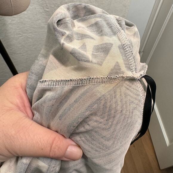 Vintage Diane Von Furstenberg Justin Wrap Dress Cream Silk Preppy Work Size 8 - Picture 8 of 12